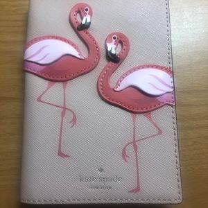 Kate Spade Flamingo Passport Holder